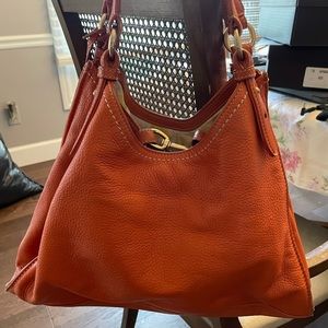 Cole Haan leather purse - orange